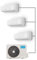 Olimpia Splendid OS-C/SAALH21EIA - Aryal S2 E Trial Inverter 21 (9+9+12), Multisplit Trial, Gas R32, Classe di efficienza A++/A+, Kit Wi-Fi incluso, Pure System, Telecomando, Deumidificatore