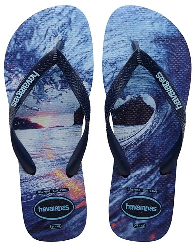 Havaianas Hype, Infradito Uomo, Blu Navy Blu Navy Blu Lavanda, 39/40 EU