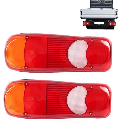 ROBUST 2x Lichtscheibe Glas Heckleuchte für Nissan Cabstar Renault Trafic Master Opel Movano 1451482 20745060