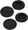 repairy 4X Ersatz-Ohrpolster Universal Schwarz für Kopfhörer Headset (45mm)