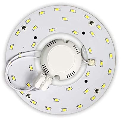 YASTA Circolina Led Corona SMD 18W Luce Calda 3000k Modulo di Ricambio Circolare Tubo Neon
