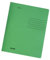 Original Falken 100er Pack Schnellhefter Intensivfarben. Made in Germany. Aus Recycling-Karton für DIN A4 kaufmännische und Behördenheftung dunkelgrün Hefter ideal für Büro und Schule