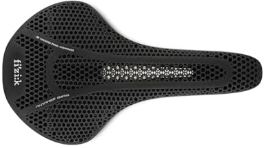 Fizik Vento Antares R3 Adaptiver Fahrradsattel, 3D-Druck, Schwarz, 150 mm