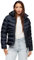 Superdry Damen Wattierte Fuji Steppjacke mit Kapuze Finster Marineblau 40