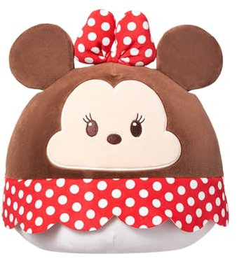 MINISO Minnie Mouse Plush Toy, 12.6 inch/32 cm Minnie Mouse Soft Toys, Disney Stuffed Animals Plush Doll with Floppy Ears, Collection Cuddly Toy Gifts for Kids or Girlfriends