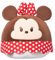 Minnie Mouse Kuscheltier 12.6 inch/32 cm, Runder Minnie Mouse Plüschfigur, Dun Dun Sammlung Minnie Stofftiere Toys für Kinder, Leicht & Weich Plüsch zum Kuscheln und Spielen