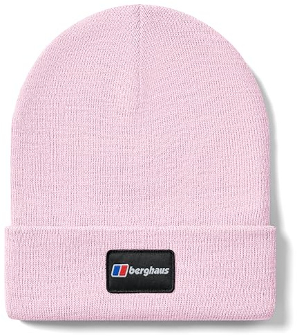 Berghaus Unisex Warm Fleece Lined Bothy Slipper 2.0 | Water Repellent Beanie, Pink, ONESZ