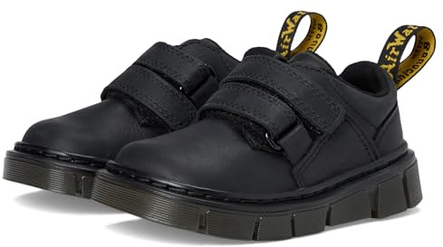 Dr. Martens Raffe Shoe T (Toddler) Unisex Kids' Moccasins, black, 13.0 cm
