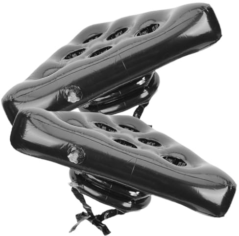 MOTHNUR 2 Stück Aufblasbare Trinkspiel hüte mit Löchern Stabiler Becherhalter und Wurfspielzeug für Erwachsene für Gartenparty Strand Geburtstag und Sommeraktivitäten