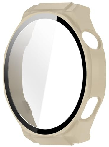 Full Coverage Protective Case Moderated Glass Screens Protector Shockproof Not Scratch Watch Case For Watch 5Ultra Use Full Body Smartwatch Protector Accessories