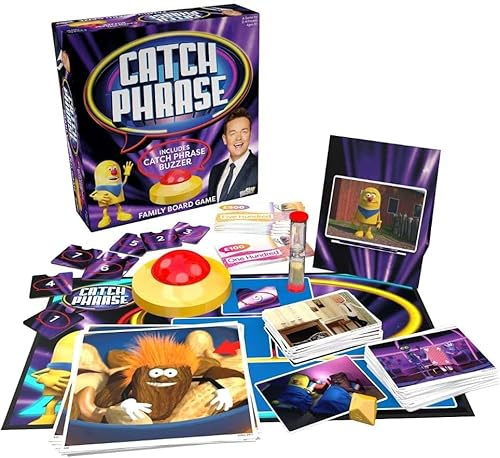 Catchphrase Official Family Board Game with Stephen Mulhern | Say What You See | Fun TV Quiz & Party Game for All Ages | 2+ Players