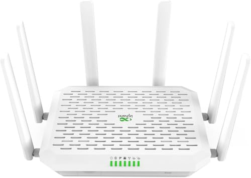 InHand Networks 5G Router BE4200 WiFi 7 router cellulare, certificato da Verizon, AT & T, T-Mobile, Dual SIM Failover, gestito dal cloud AI, porte 2x2.5GbE, Internet per camper, business mobile, casa