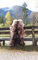 Felltrade Merino Schaffell Lammfell Fell echt gro? 140-150 cm wei?-braun geflammt ?kologische Gerbung