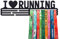 United Medals I Love Running Sport Porta Medaglie Acciaio - Nero | 48 medaglie | Medal Hanger Display | Steel Medal Holder