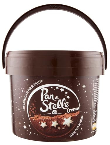 CREMA SPALMABILE PAN DI STELLE MAXI BARATTOLO 3 KG BISCOTTO CIOCCOLATO NOCCIOLE