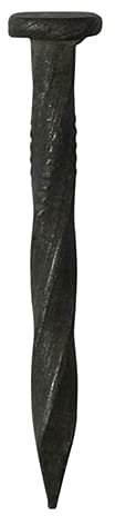Flair-Online Square Twist Nails - Sherardised 30mm x 3.75mm 1Kg (Approx 330qty per Bag), Black