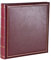KM FOTO Classic Fotoalbum 30x30 cm 100 weiße Seiten Seiten Jumbo Buchalbum Fotobuch: Farbe: Rot