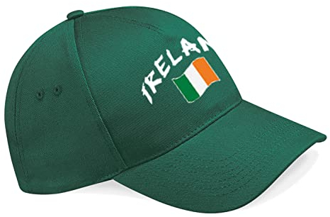 Supportershop Unisex Irland Baseballkappe, grün, One Size