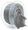 YOUSU PETG 3D Printer Filament 1.75mm Gray, 1kg PLA Filament (2.2lbs) Better Physical Strength and Layer Bonding Performance, Fit Most FDM Printer (PETG Gray)
