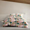 MARIMEKKO - Bettwäsche-Set für King-Size-Betten, Bio-Baumwolle, Bettwäsche mit passenden Kissenbezügen, auffälliges Blumenmuster, GOTS-zertifiziert (Pieni Kukkatori Pink, King)