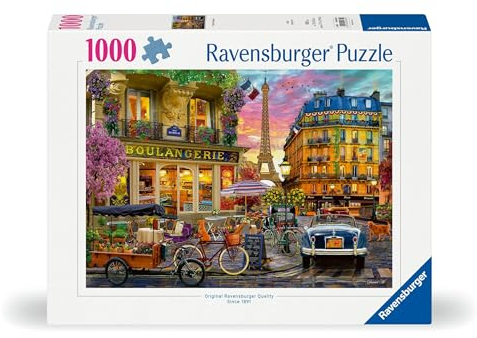 Ravensburger Puzzle 12000885 - Paris im Morgenrot - 1000 Teile Puzzle für Erwachsene und Kinder ab 14 Jahren