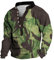 Henley Shirt Herren Langarm Sports & Outdoor Clothing Compression Shirt Herren Männer Vintage Camouflage Drucken Knopfleiste Langarm Henley Shirt Hoodie Decke Herren (1-Army Green, M)
