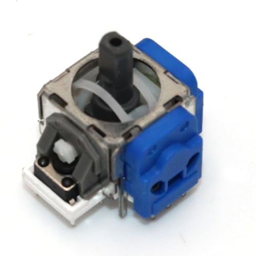 Analog Hallefect Hallefekt Controller 3D Steuer Modul Thumbstick Stickdrift Potentiometer blau für PS5