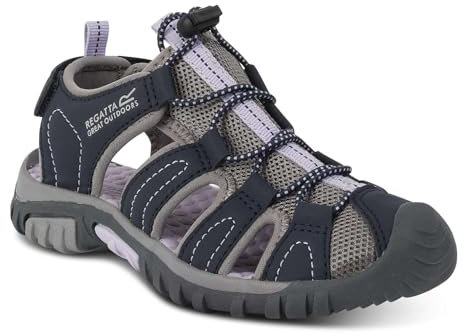 Regatta - Sandales WESTSHORE - Unisexe (38 FR) (Bleu marine/Lilas pâle)