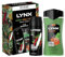Lynx Africa & Jungle Fresh The Sidekick Duo Gift Set ith 3-in-1 Body, Face,Hair Wash & Body Spray Deodorant