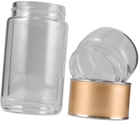 CIYODO Gobelet Double Couche De 280 Ml Verre Coque En Plastique Pour Café Pique-