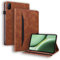 TEDTIKJT Tablet Cover para Huawei MatePad SE 11 11 Pulgadas 2024/Huawei MatePad 11 Funda PU Cuero Folio Carcasa con Soporte Protección Tablet Cover para Huawei MatePad SE 11 Cover Carcasa,Marrón