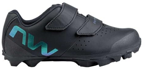Northwave Hammer 2 Junior Kinder MTB Fahrrad Schuhe schwarz/Iridescent 2025: Größe: 32