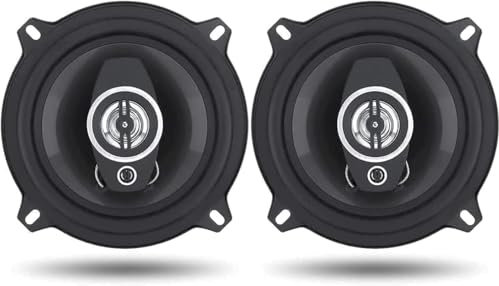 Rarotech ALTOPARLANTI AUTO DA 500W 16CM COPPIA CASSE SPEAKER UNIVERSALI WOOFER 2 VIE