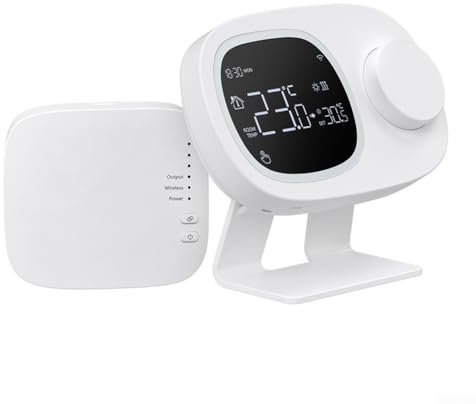 Wireless Smart Thermostat Starter Kit, für Tuya für WiFi Wasserheizung Gas Boiler Thermostat, volle Kontrolle über Ihren Boiler und Warmwasser von überall