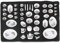 Set di Tazze da tè in Ceramica in Miniatura, Giocattolo per Tazza da tè per Casa delle Bambole per Casa delle Bambole Fai-da-Te con Forme Vivaci Dipinte a Mano Buone Miniature