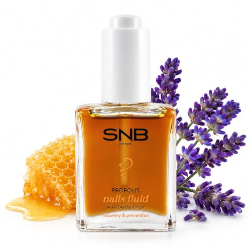 SNB Professional Nagelfluid Propolis & Lavendelöl 15ml beanspruchte Nägel | Aktives Nagelfluid mit Undecylensäure, Propolis, Lavendelöl und Bisabolol für die intensive Pflege beanspruchter Nägel