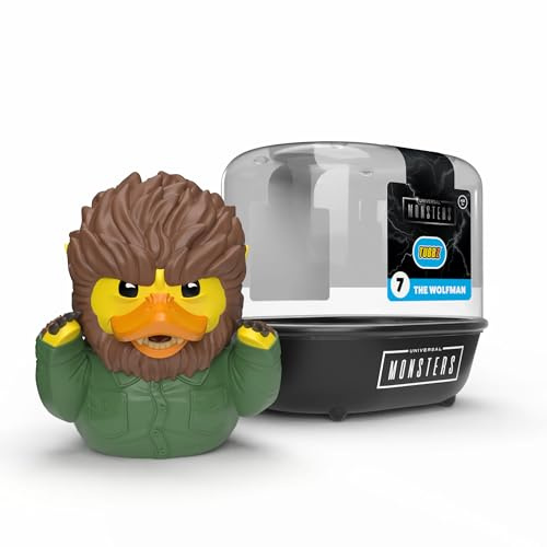 TUBBZ Erstausgabe: Universal Monsters - Wolfman als Cosplaying-Gummiente Vinylfigur