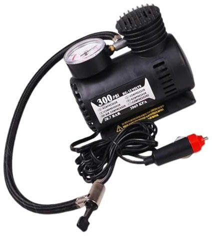 WAFOHSR Auto-Luftpumpe, Professionelle Universal-12-V-Elektro-Luftkompressor-Pumpausrüstung, Maschinen-Reifenfüller Einfach Zu Bedienen