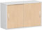 Gera Möbel Schranksystem Flex Schiebetürenschrank, Holzdekor, buche/lichtgrau, 120 x 42.5 x 79.8 cm