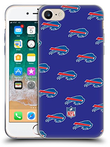 Head Case Designs Offizielle NFL Muster Buffalo Bills Artwork Soft Gel Handyhülle Hülle kompatibel mit Apple iPhone 7/8 / SE 2020 & 2022