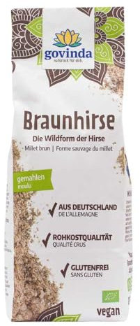 Govinda - Braunhirsemehl - 500 g - 6er Pack