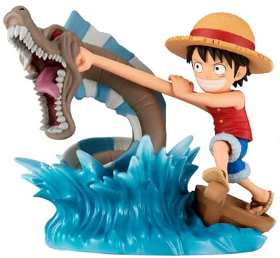 Banpresto ONE Piece - Monkey.D.Luffy - Figurine WCF-Log Stories 7cm
