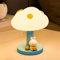 Wetry Nachtlicht Kinder Aufladbar Stilllicht Baby Erstausstattung Neugeborene Klein Nachttischlampe Dimmbar Pilz Stimmungslicht LED