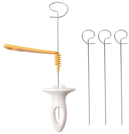 Coupeur Spirale de Pomme de Terre Professionnel 2 en 1 Acier Inoxydable 304 & PP Idéal pour Barbecue/Camping Crée des Frites Tornado & Légumes Spiralés