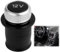 Annlpoy 1pcs zigarettenanzünder abdeckung zigarettenanzünder sleeve,12V Abdeckkappe, Chrombeschichtet, kompatibel mit Audi Modelle A3, A4, A6, A7, A8, OE-Nummer 4H0919311, Einfache Installation, Schwa