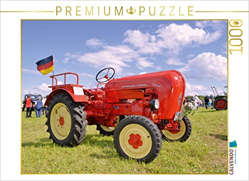 CALVENDO Puzzle Porsche Diesel Junior 1000 Teile Puzzle quer | Lege-Größe cm Foto-Puzzle für glückliche Stunden