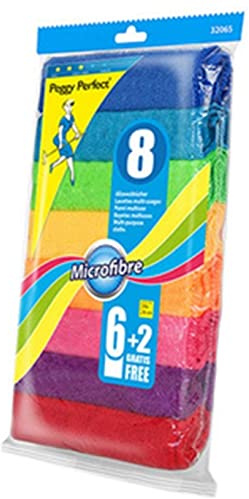 Peggy Perfect 32065 Microfaser-Allzwecktcher, 8er Pack