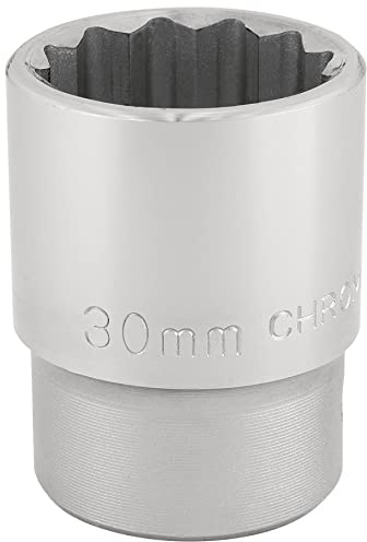 Draper T-MM/B 3/4 Square Drive 12 Point Socket (30mm), Blue, 30 mm