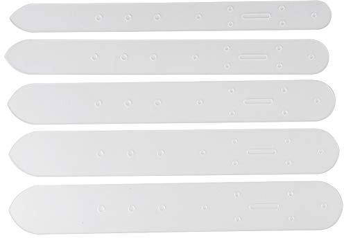 FTVOGUE 5 Stück transparent Punch Gürtel Positionierung Punch Vorlage DIY Werkzeug Gürtel Riemen Leder Craft Zubehör