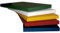 Denox 1 Tabla de cortar 400x300, hogar o profesional, color rojo, PEAD, talla única